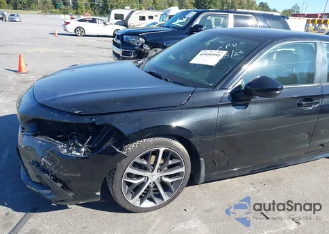 2023 Honda Civic Touring из США, поврежденный, VIN 2HGFE1F99PH312011